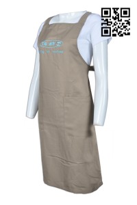 AP084 設計餐飲圍裙款式    訂做LOGO圍裙款式  網購海鮮公司 自製圍裙款式    圍裙製造商